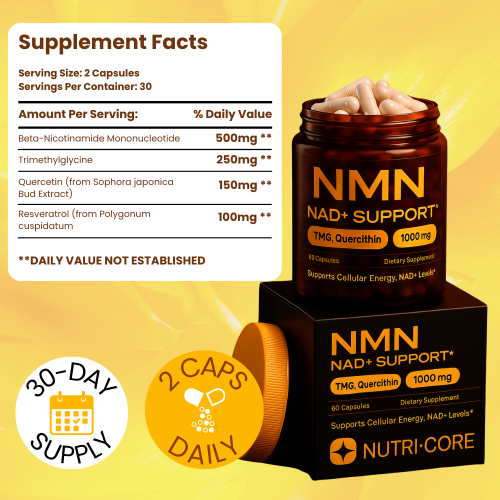 NMN NAD+ Cellular Renewal Supplement